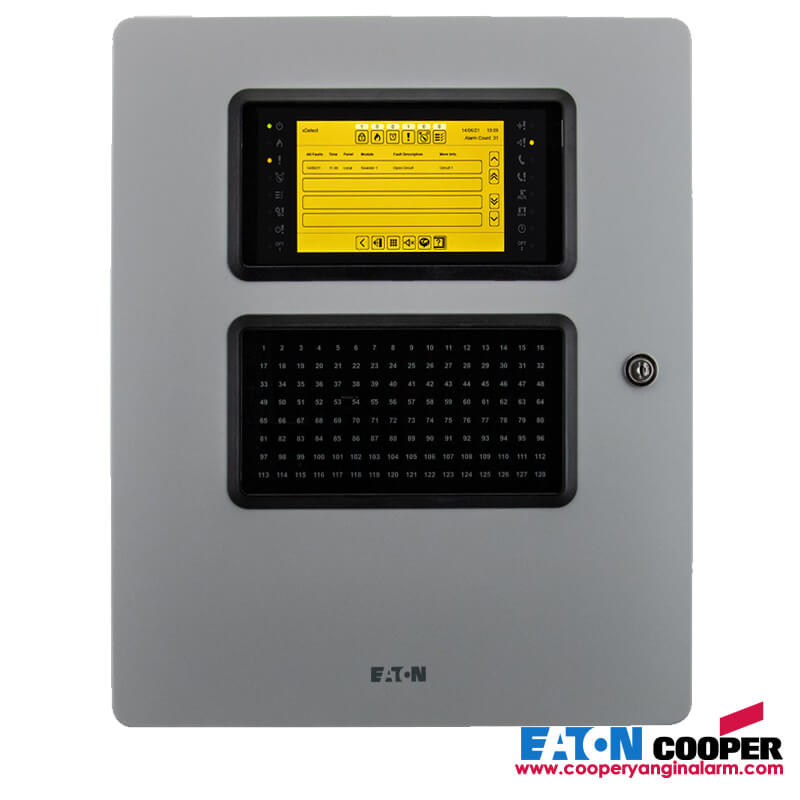 EATON COOPER EFXD01042 XDETECT Adresli Yangın Alarm Kontrol Paneli 4 Loop